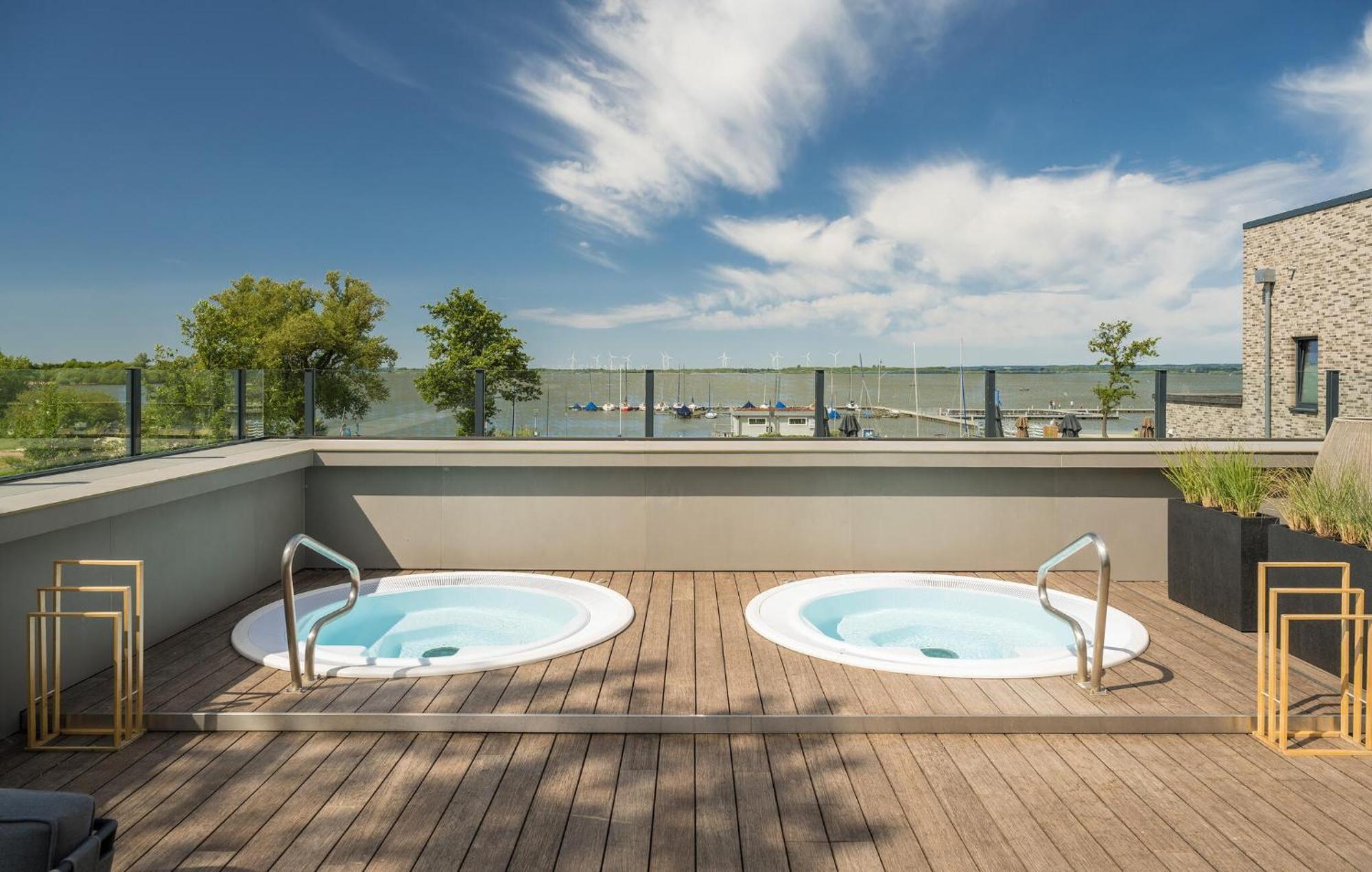 Beach Front Apartment In Lembruch-Duemmer See Luaran gambar